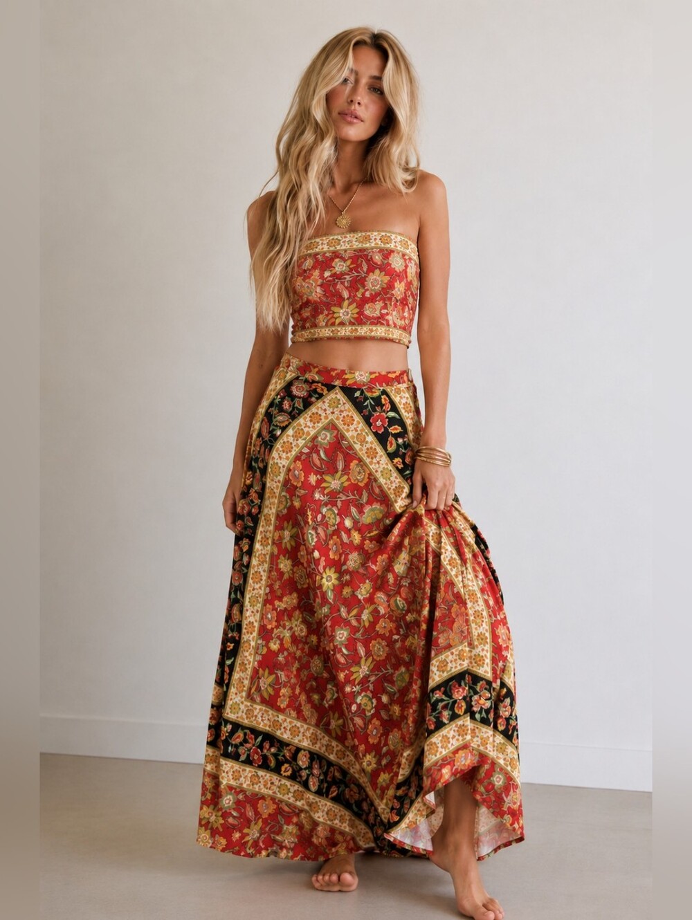 Spell Lolita Festival '17 Maxi Skirt - XS